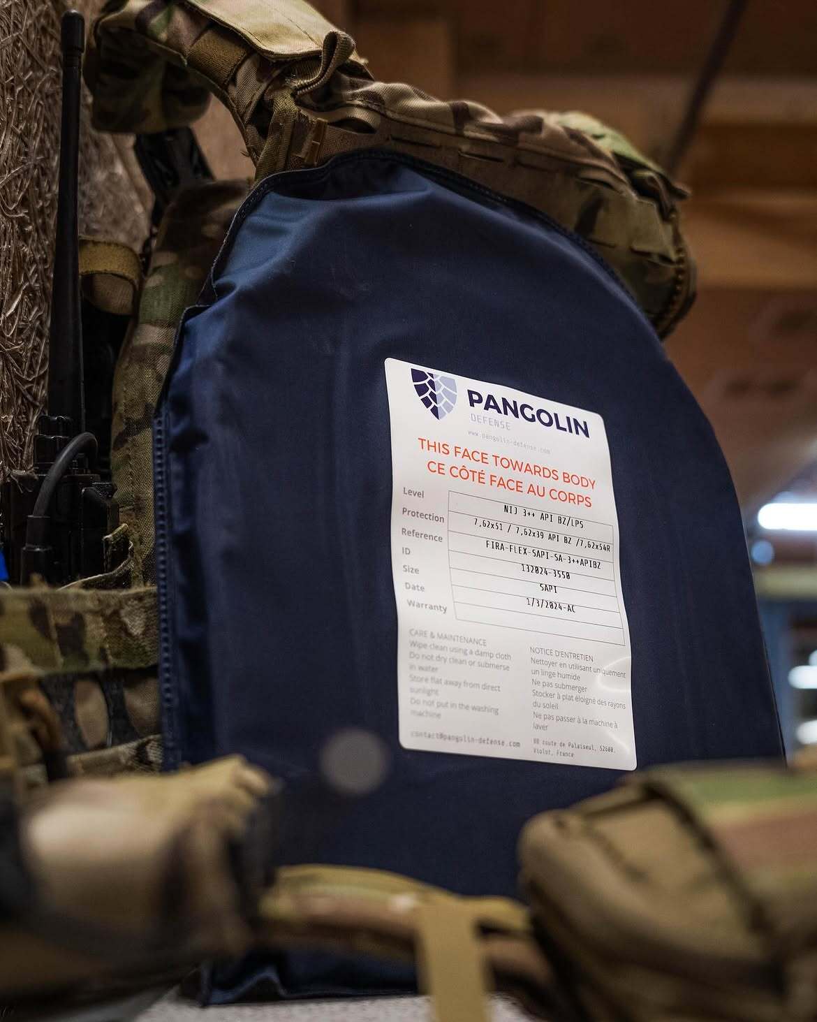 Système de marque appliqué sur un produit — Pangolin Defense